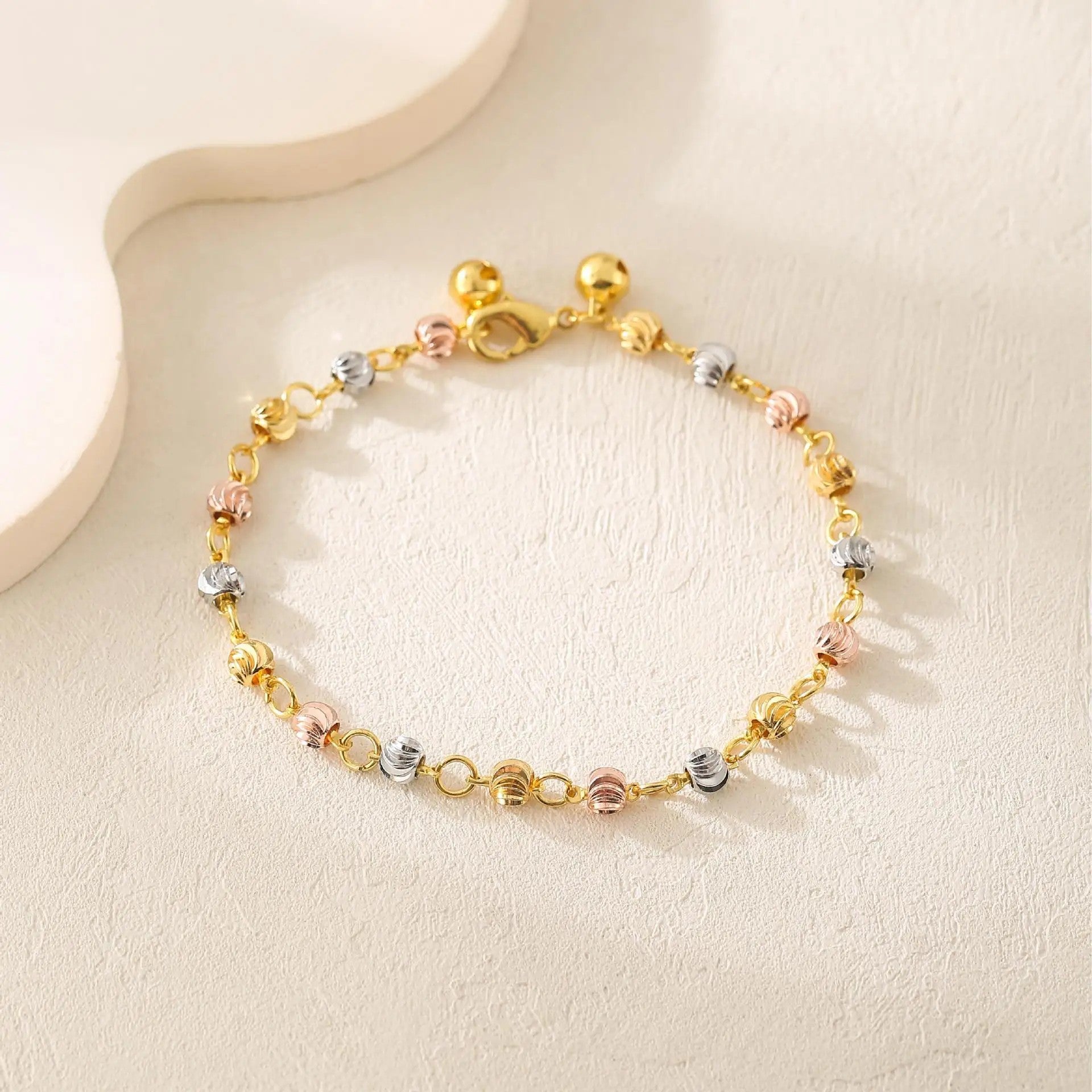 Capri Triple Beaded Bracelet