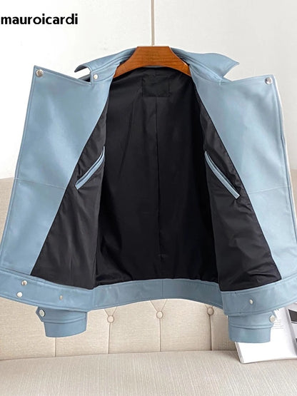 Cavaliere Leather Biker Jacket