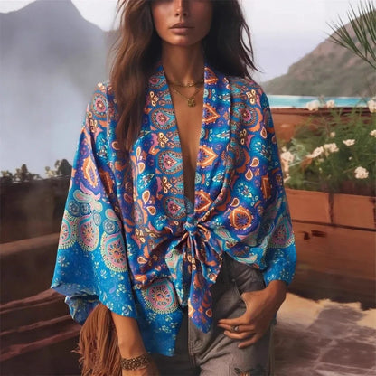 Charente Rayon Kimono Cover-Up