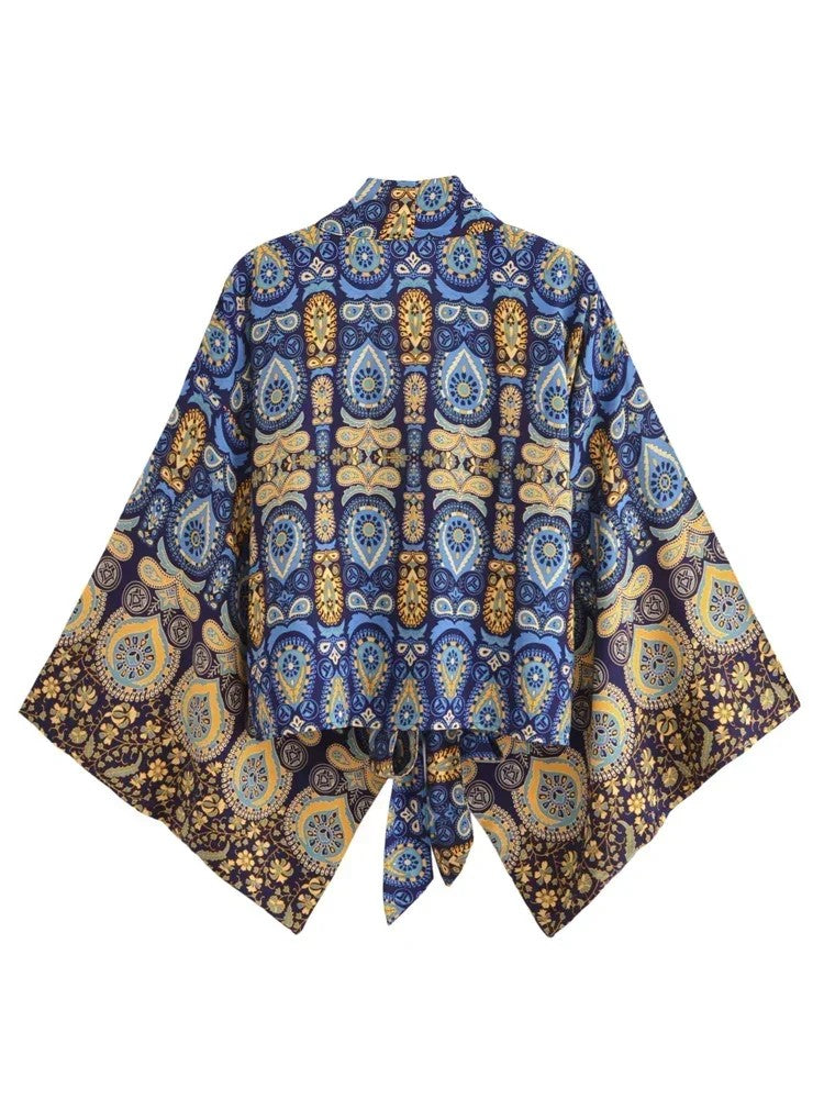 Charente Rayon Kimono Cover-Up