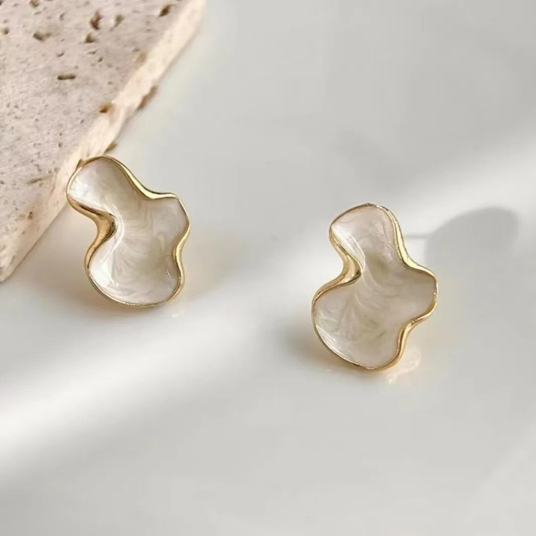 Cirrus Abstract Stud Earrings