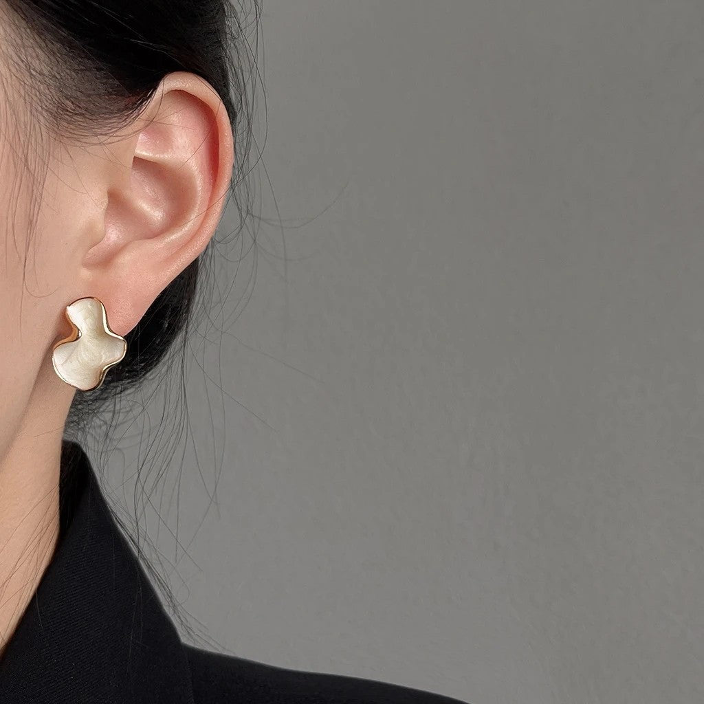 Cirrus Abstract Stud Earrings