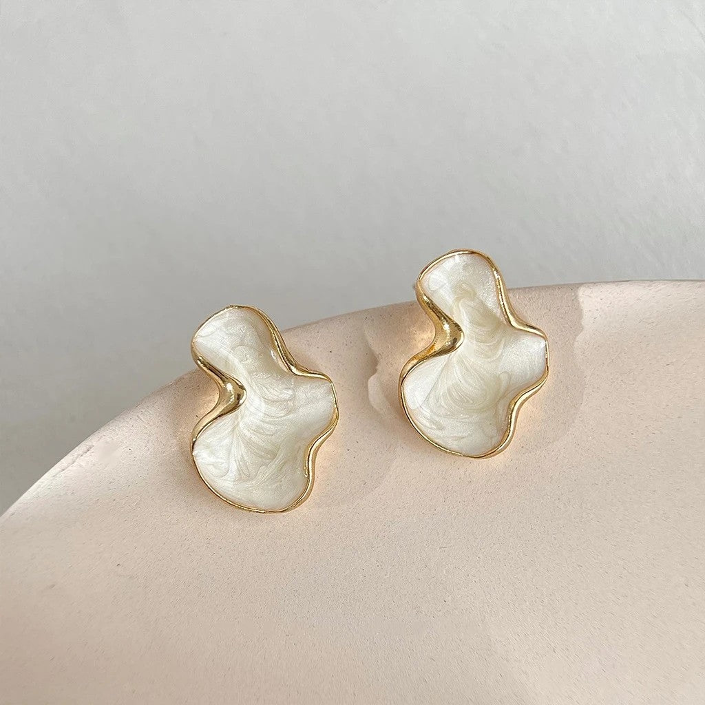 Cirrus Abstract Stud Earrings