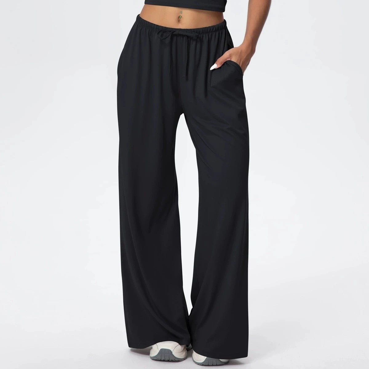 Cloud9 Wide Leg Pants - Onyx