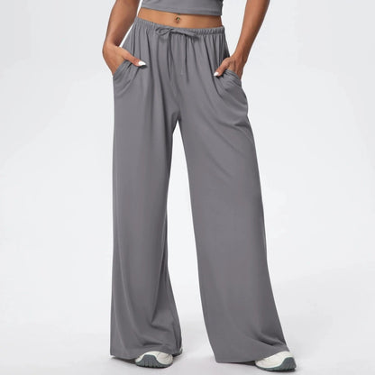 Cloud9 Wide Leg Pants - Slate