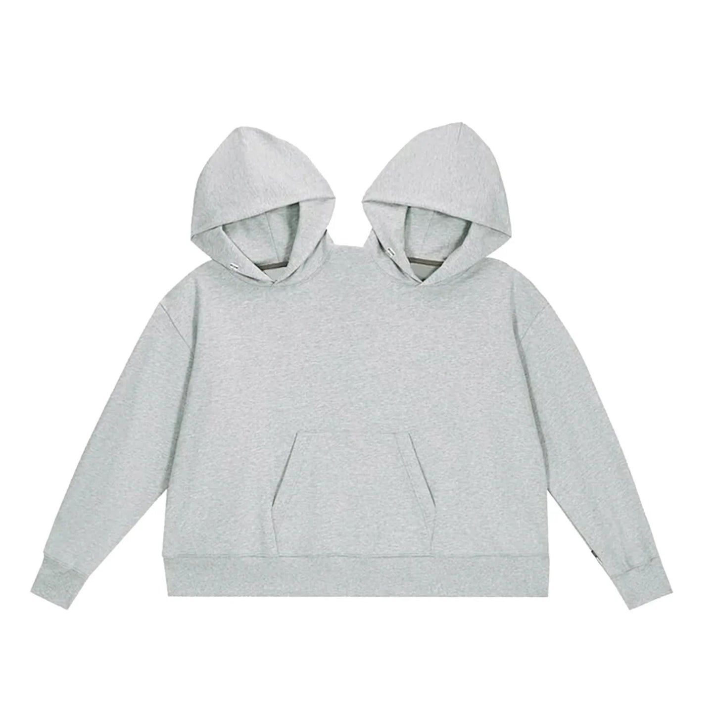 Como Duo Hooded Sweatshirt - Heather Gray