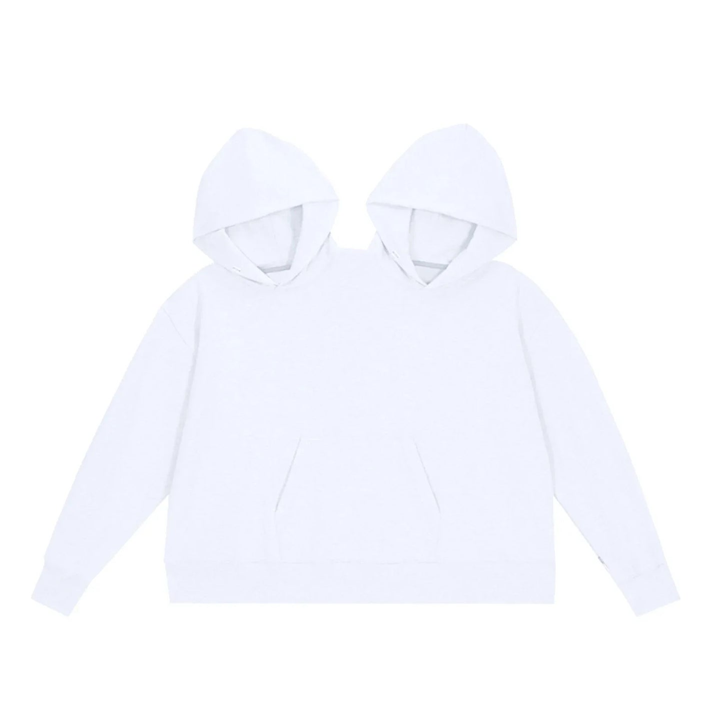 Como Duo Hooded Sweatshirt - White