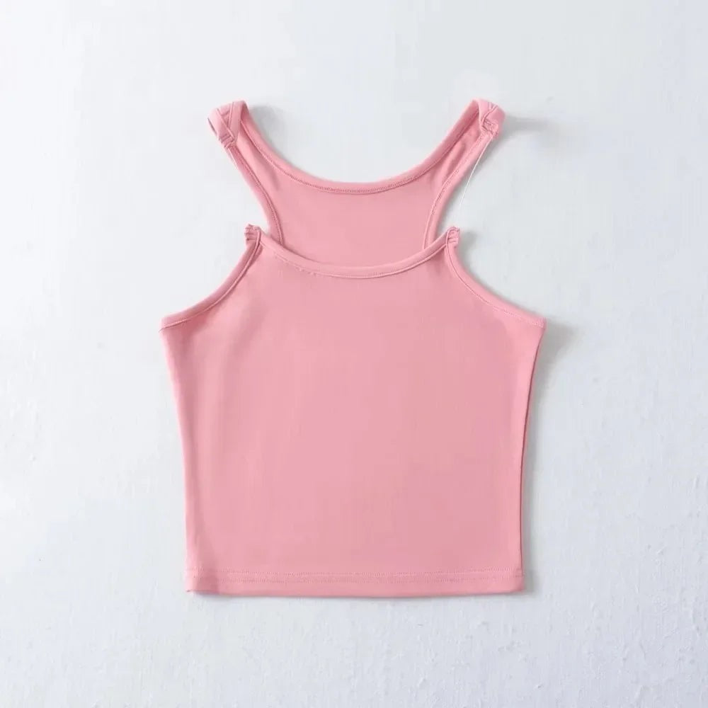 Cora Seamless Tank Top - Blush