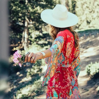 Cordoba Floral Kimono Dress