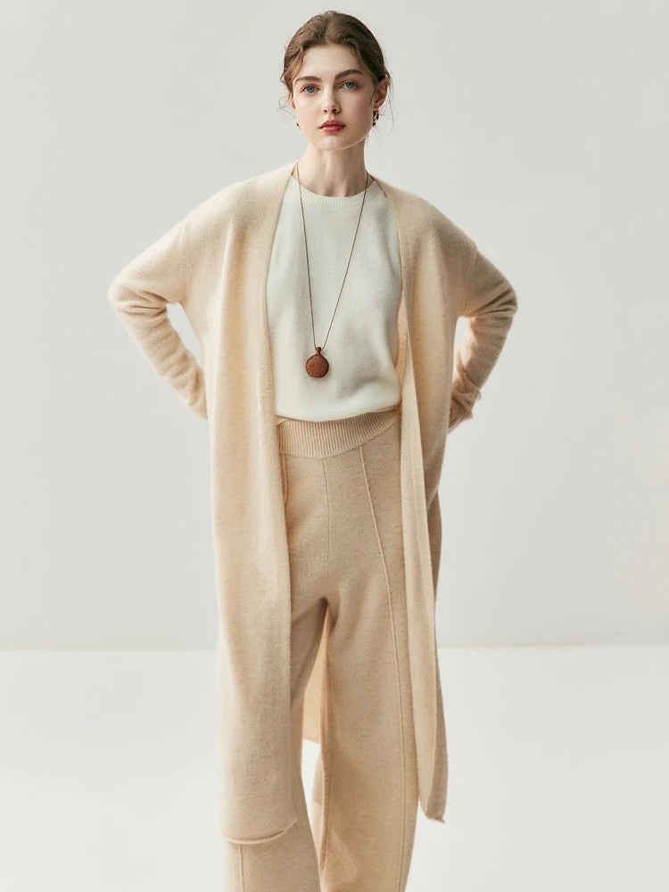 Cortina 100% Cashmere Long Cardigan