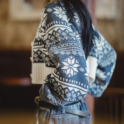 Cortina Fair Isle Knit Cardigan