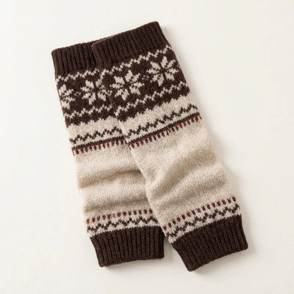 Cortina Fair Isle Leg Warmers