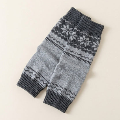 Cortina Fair Isle Leg Warmers