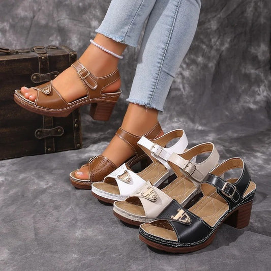 Crestview Block Heel Sandals