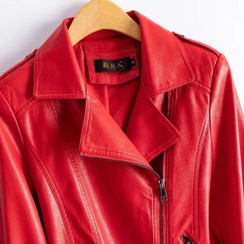 Cremona Leather Moto Jacket