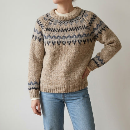 Davos Fair Isle Knit Sweater