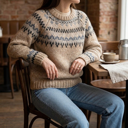 Davos Fair Isle Knit Sweater
