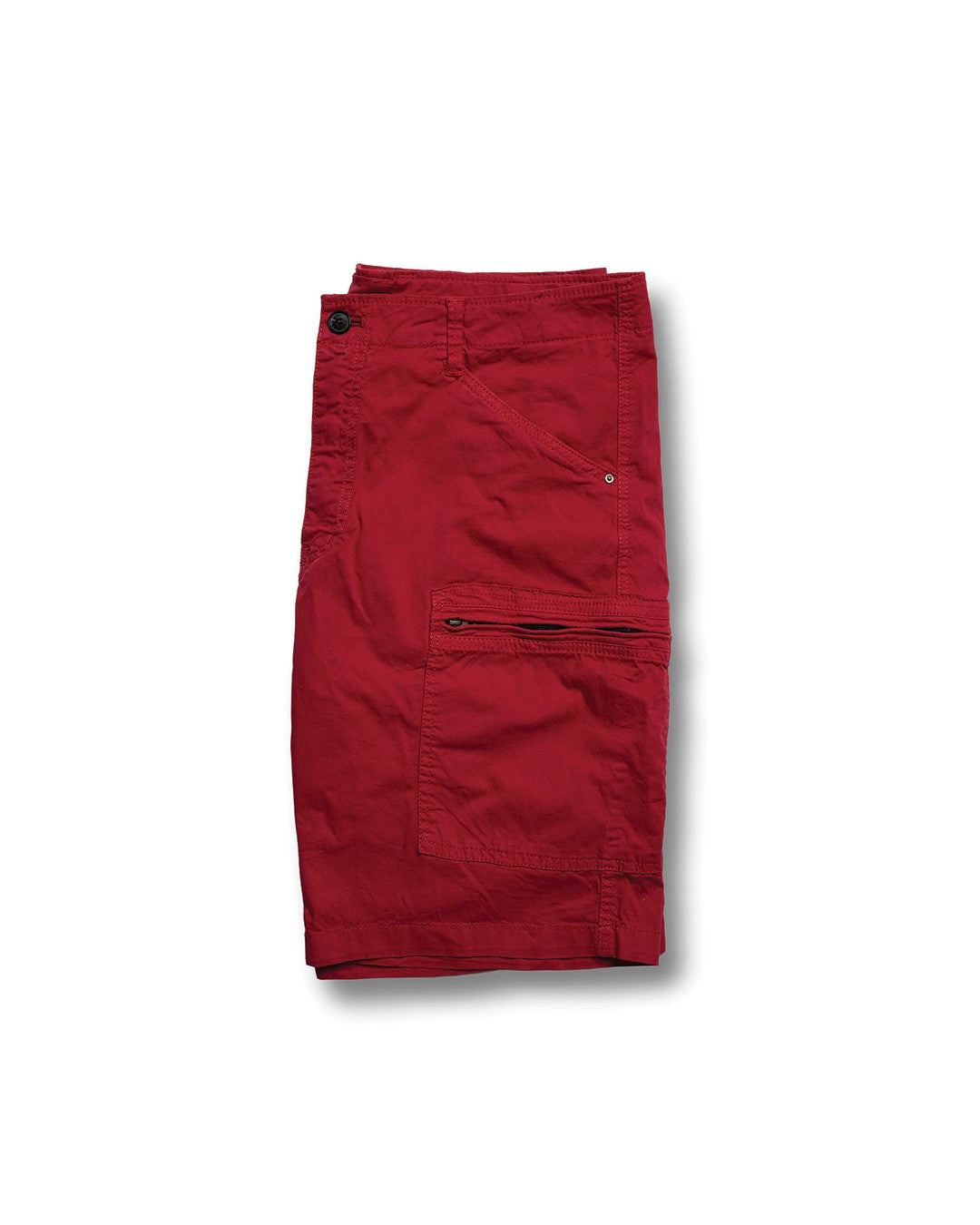 Dune Utility Cargo Shorts - Crimson