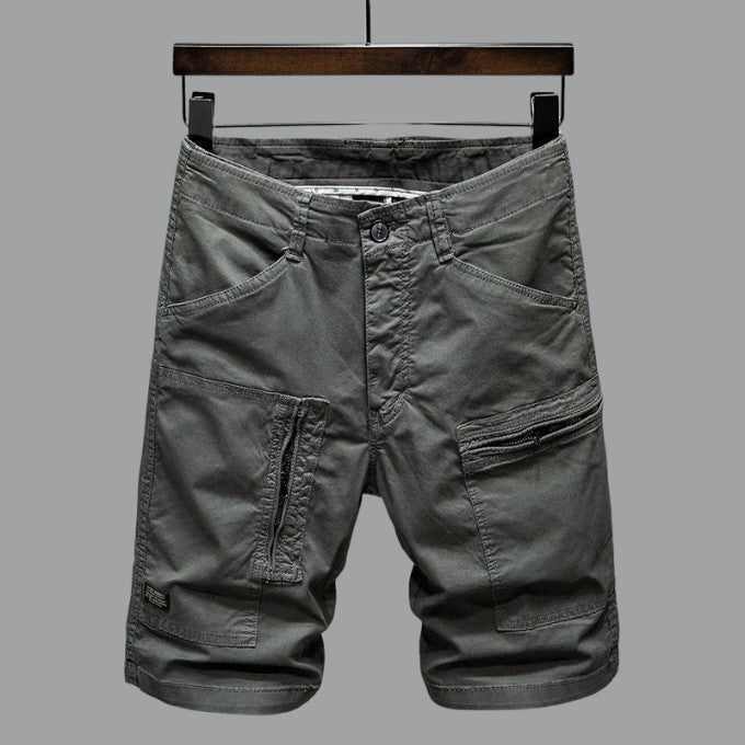 Dune Utility Cargo Shorts - Slate Gray