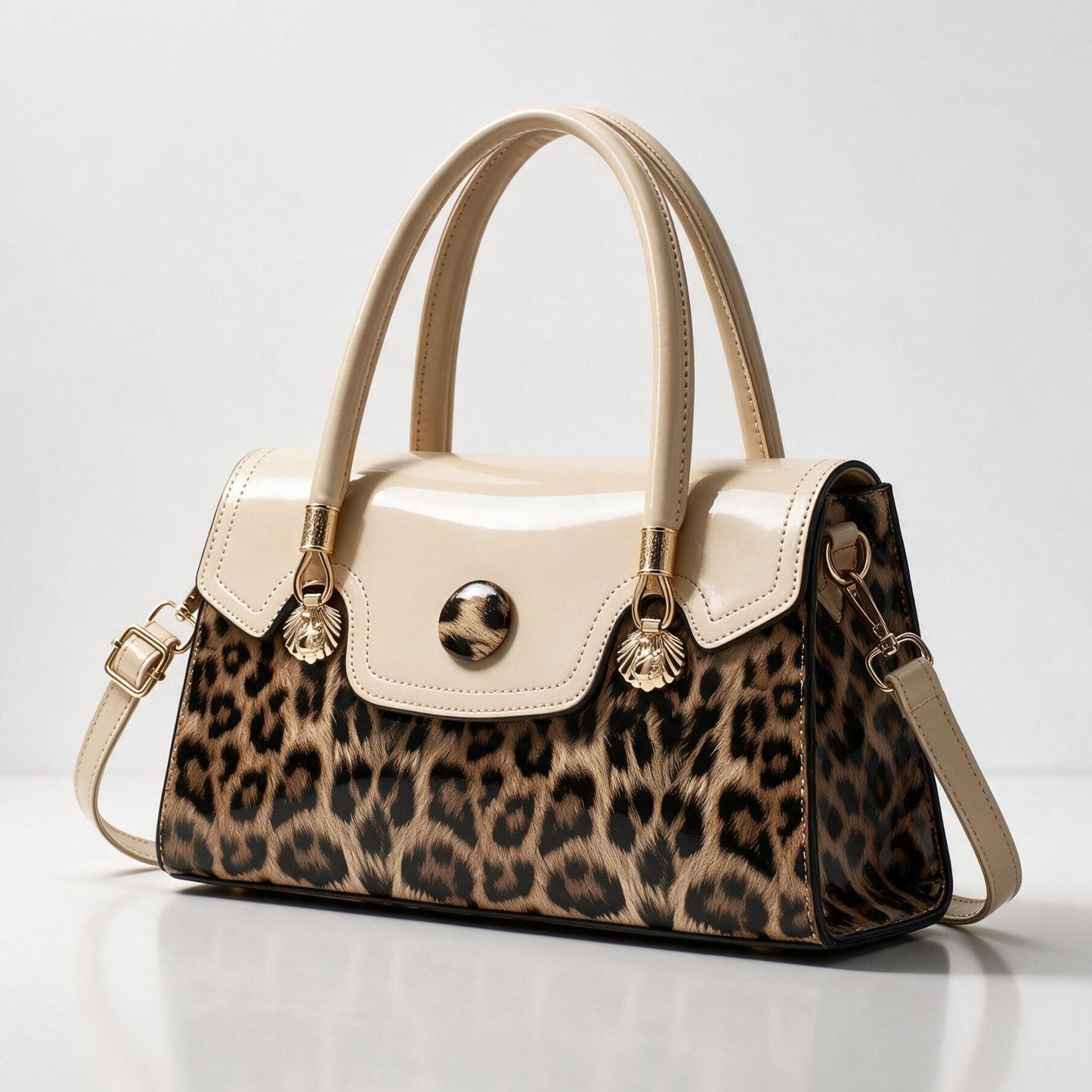 Durance Structured Handbag - Chalk