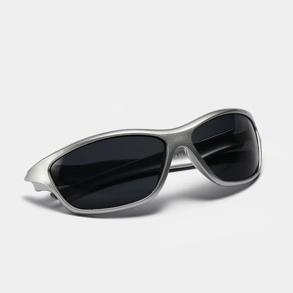 Enduro Silver Y2K Sunglasses