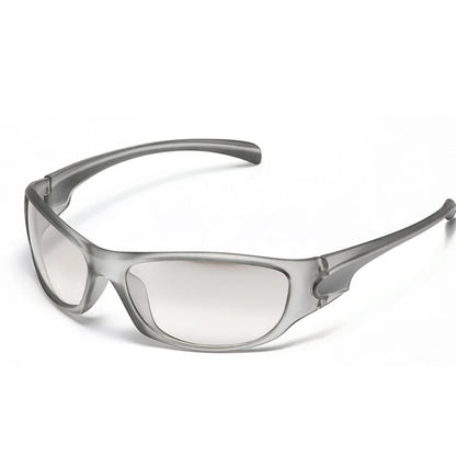 Enduro Silver Y2K Sunglasses