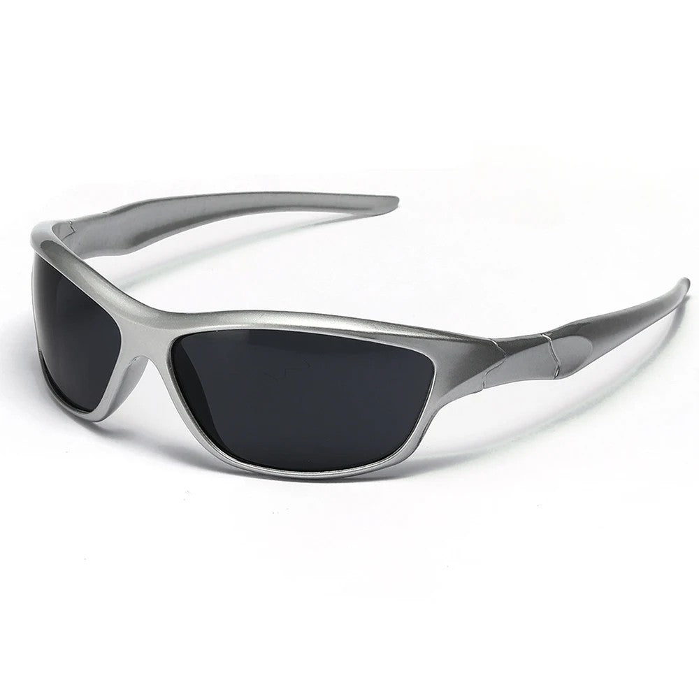 Enduro Silver Y2K Sunglasses - Shadow Chrome