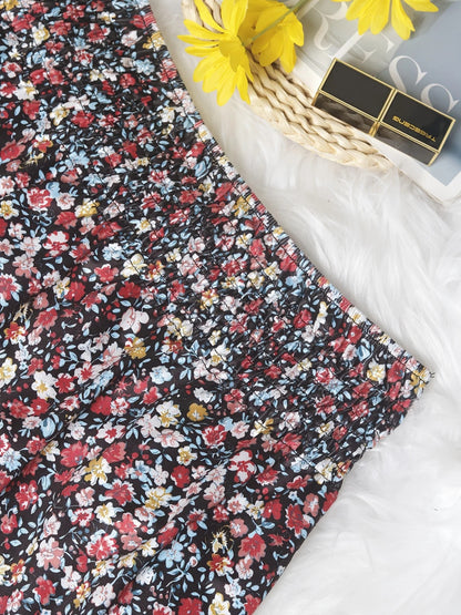 Floral Tie Skort