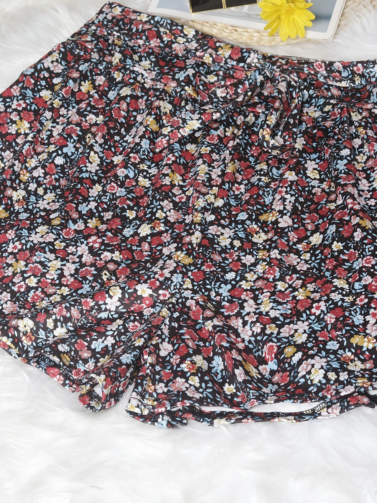 Floral Tie Skort