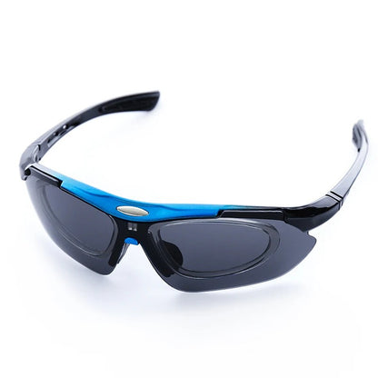 Flux Performance Cycling Glasses - Cobalt Accent Black