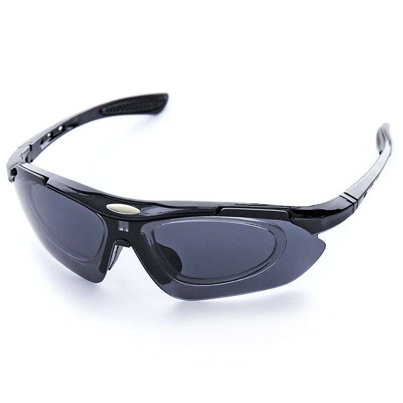 Flux Performance Cycling Glasses - Stealth Black