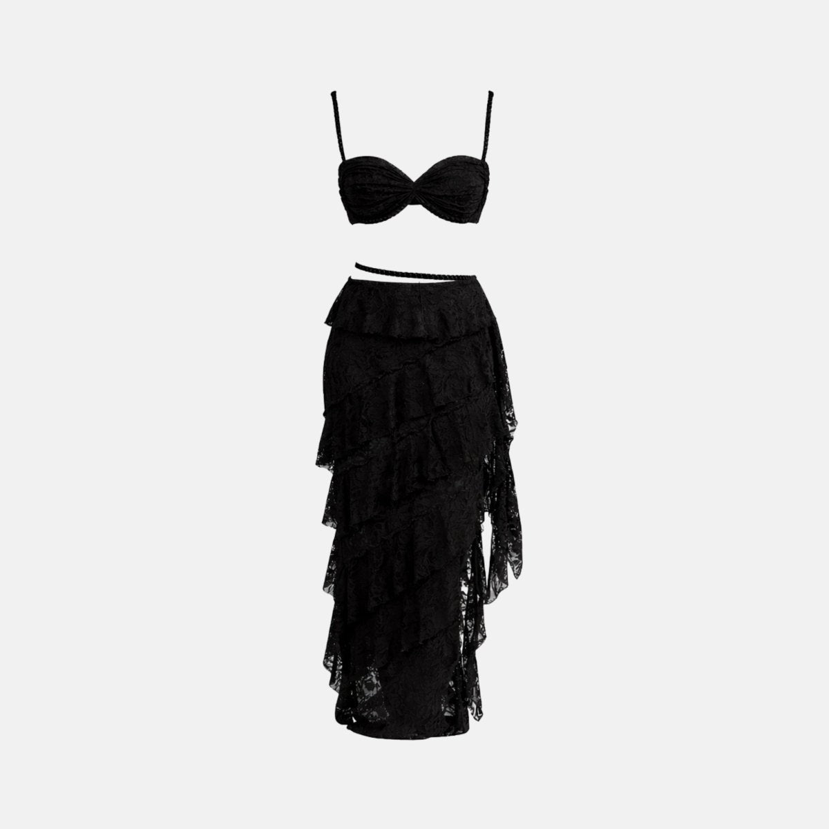 Fribourg Lace Corset Set
