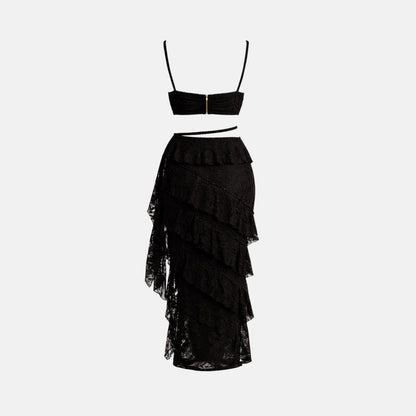 Fribourg Lace Corset Set