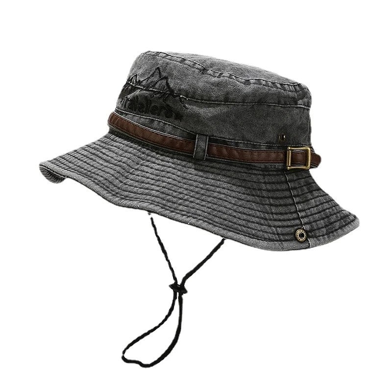 Garda Adjustable Bucket Hat - Charcoal Strap