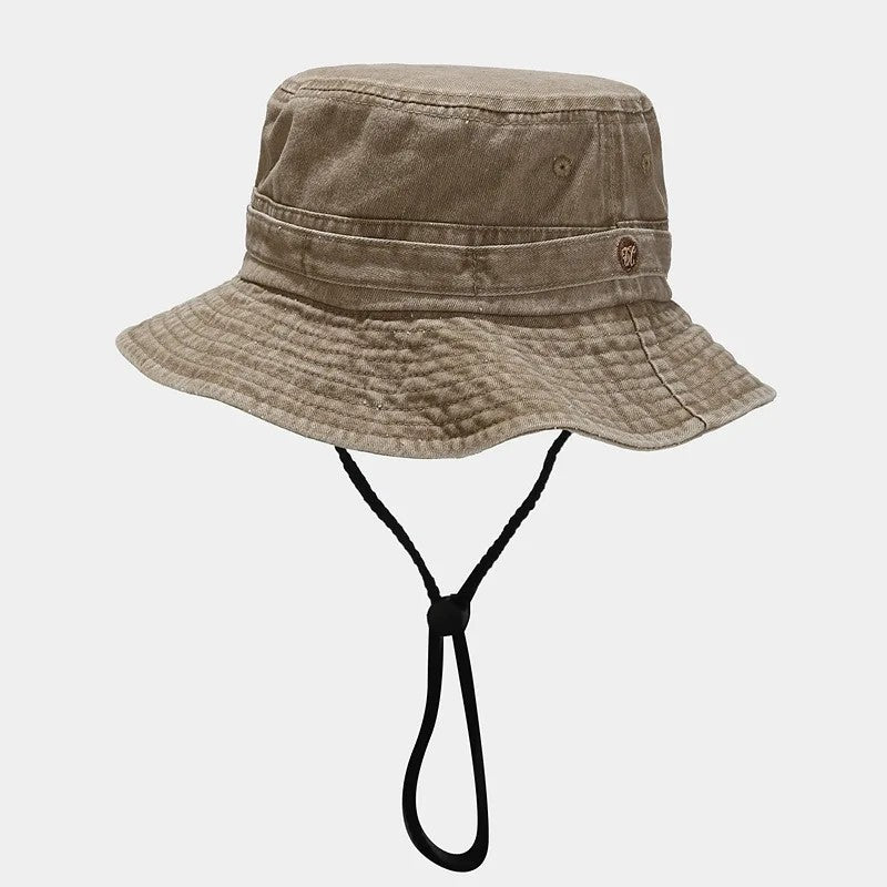 Garda Adjustable Bucket Hat - Classic Khaki