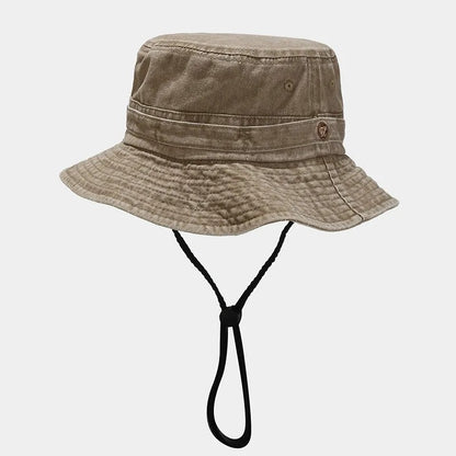 Garda Adjustable Bucket Hat - Classic Khaki