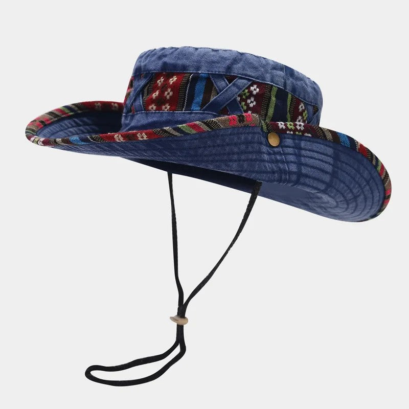 Garda Adjustable Bucket Hat - Washed Indigo