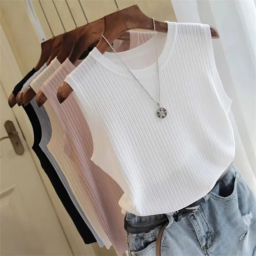 Garda Knit Vest Top