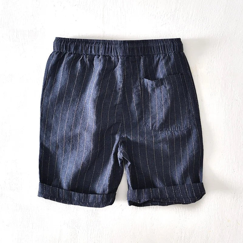 Garda Linen Pull-On Shorts