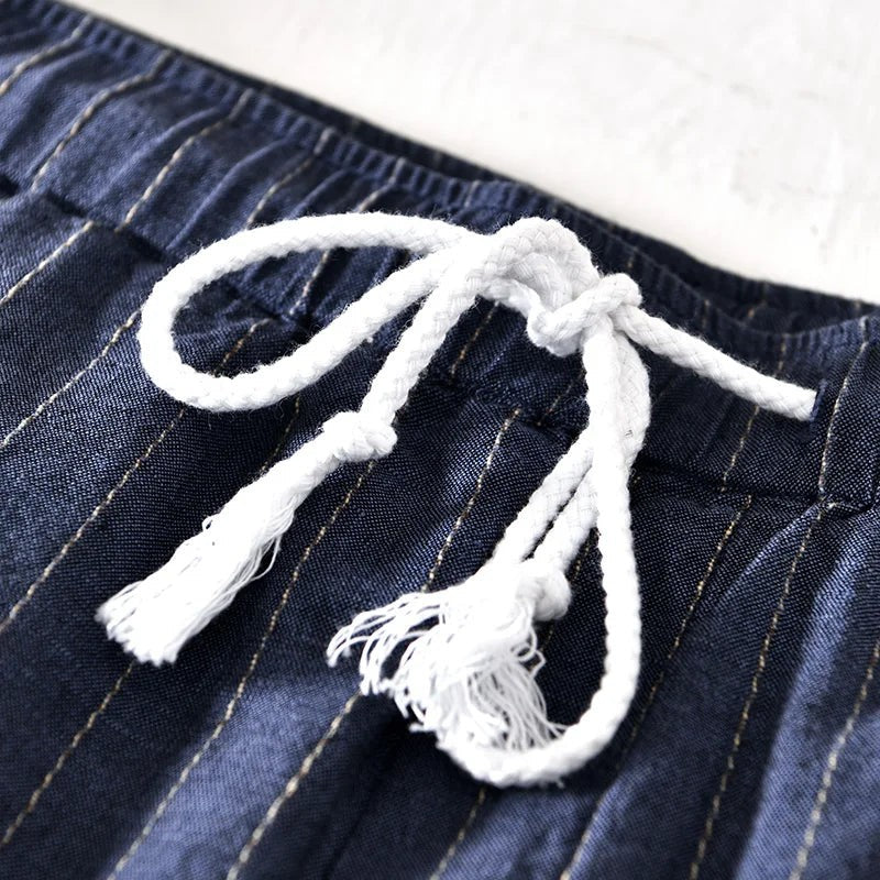 Garda Linen Pull-On Shorts