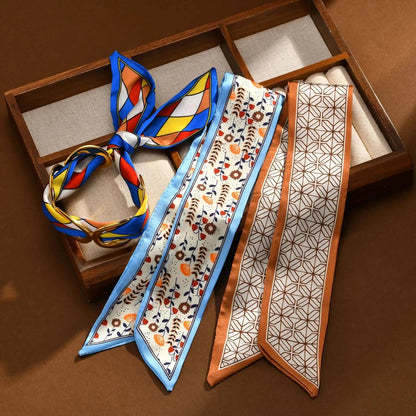 Gavanni Silk Scarf Bangle