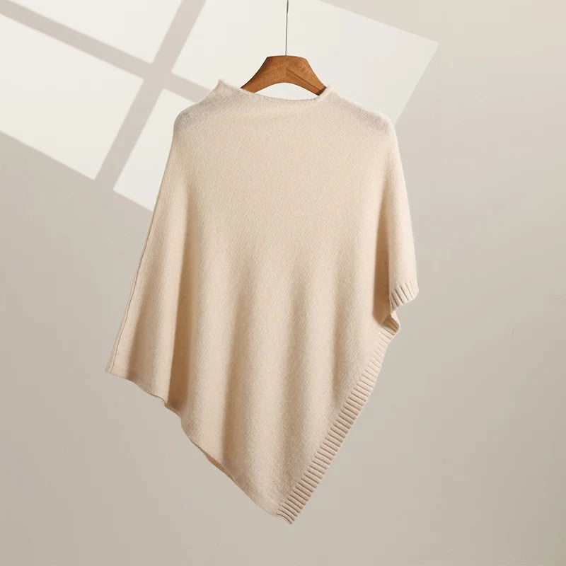 Gstaad Cashmere Knit Poncho
