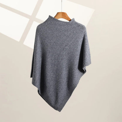 Gstaad Cashmere Knit Poncho