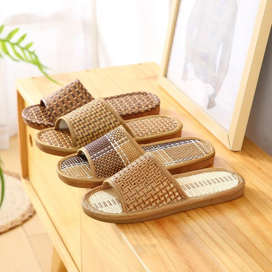 Haven Woven Rattan Slides