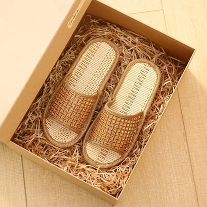 Haven Woven Rattan Slides