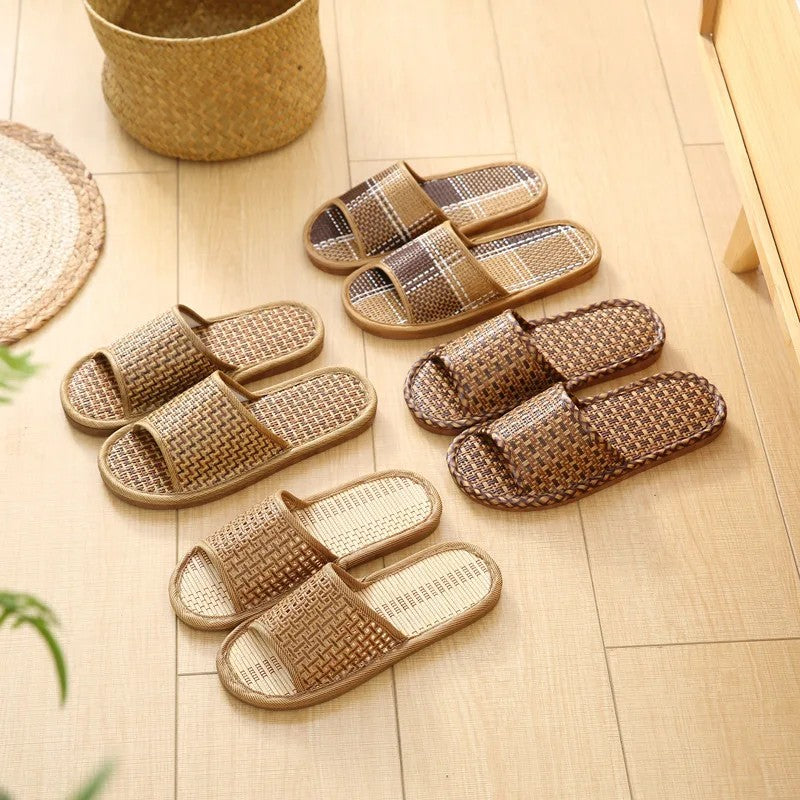 Haven Woven Rattan Slides