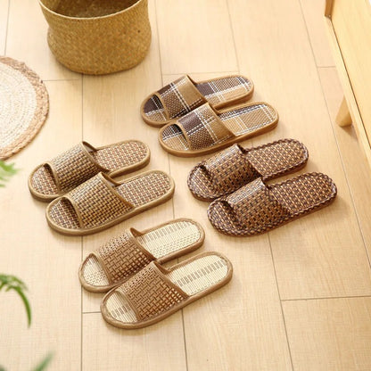 Haven Woven Rattan Slides