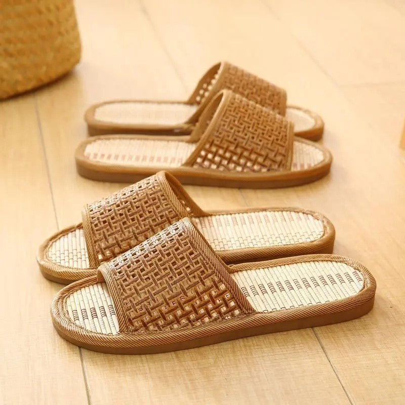 Haven Woven Rattan Slides