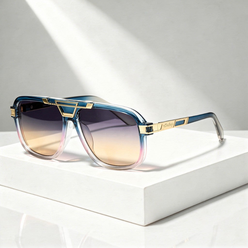 Horizon Classic Sunglasses - Azure / Arctic Fade
