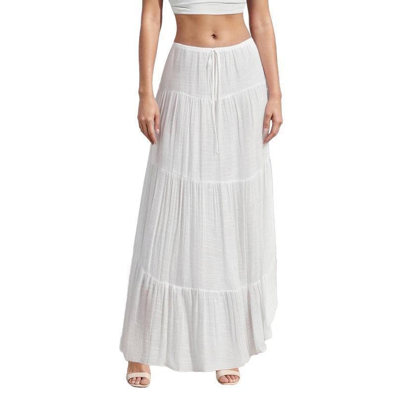 Isla Beach Cover-Up Dress - White